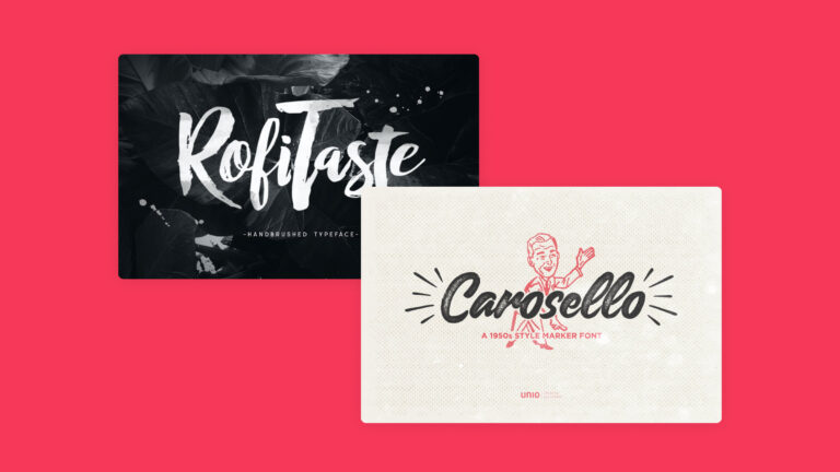 Best Elegant Script and Handwritten Fonts