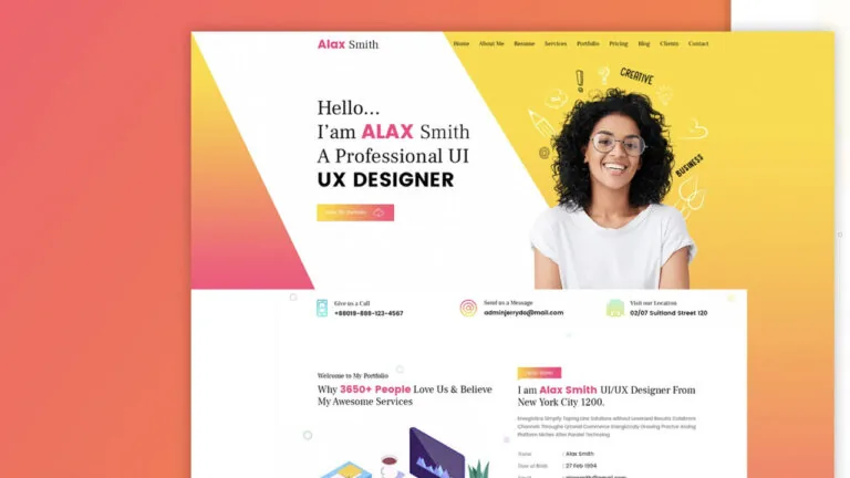19 Best HTML Resume Templates to Make Personal Profile CV Websites (2025)