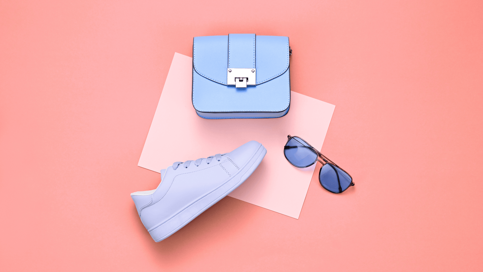 flatlay image of fashion