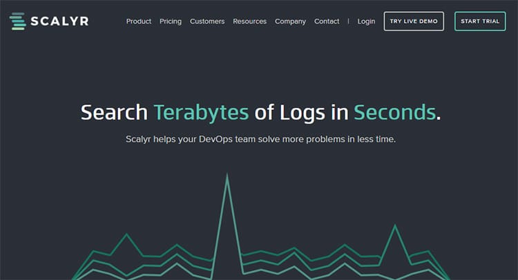 Scalyr website
