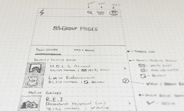 Sketching your ideas before going digital