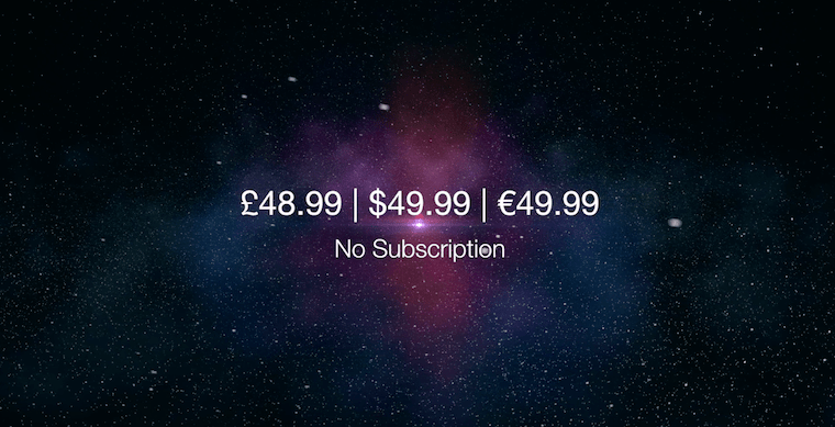 Affinity Photo's one off price