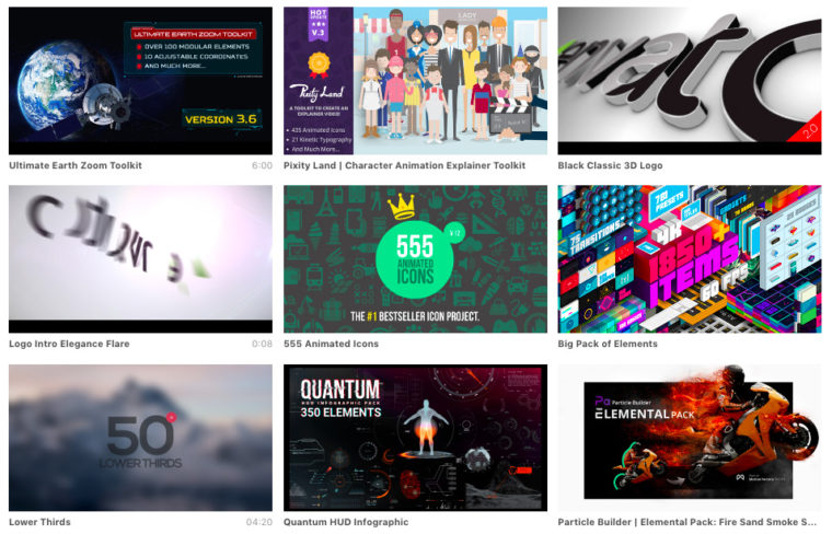 Premiere Pro templates
