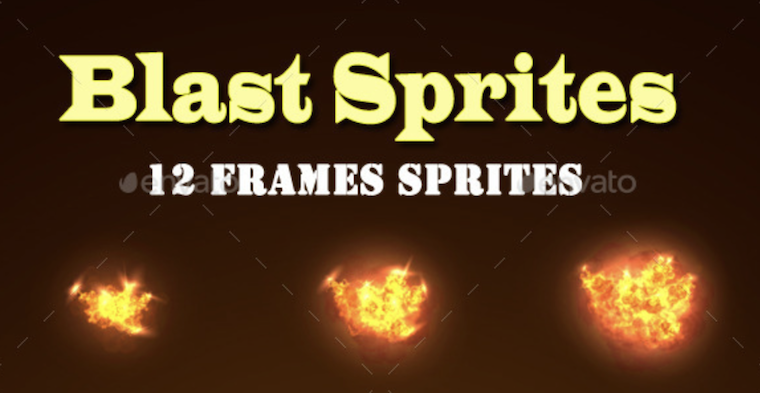 frames blast Sprites