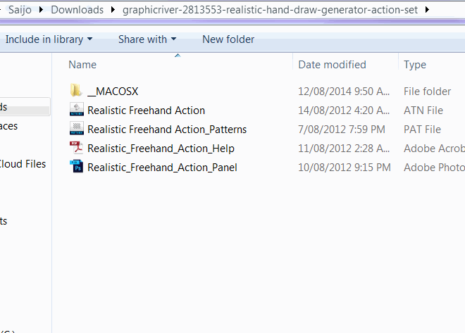 Copying & Pasting the ATN file to the Actions Folder 