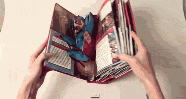 DC Super Heroes Pop Up Book