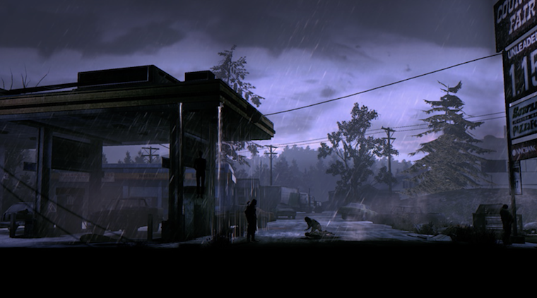 Deadlight's silhouette characters against a vivid background
