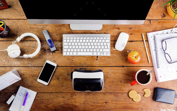 Work Desk Flat Lays