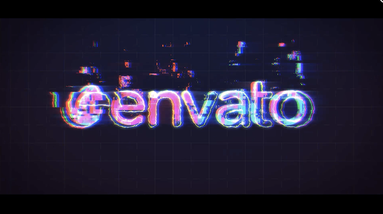 Digital Glitch a video template for Adobe After Effects