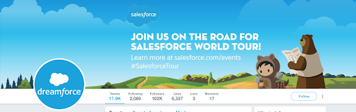 dreamforce's Twitter cover image
