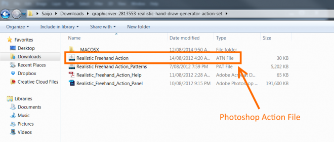 Extracting the .ATN file from the Zip file 