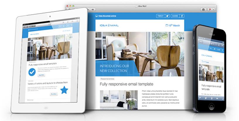 Idea Mail - Minimal & Responsive Email Template