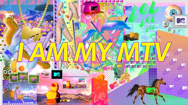 MTV marble design