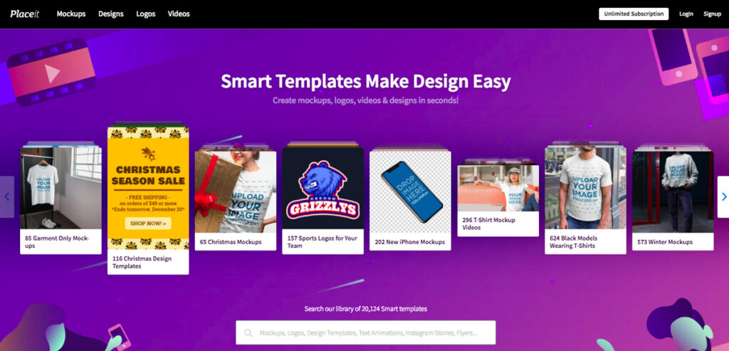 Placeit design templates