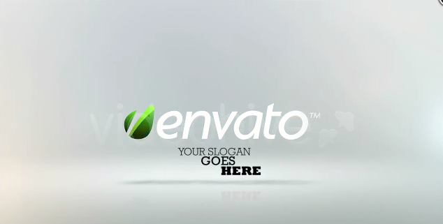 Simple logo formation template