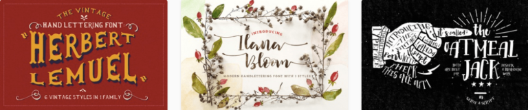Fonts by August10 on Envato Elements