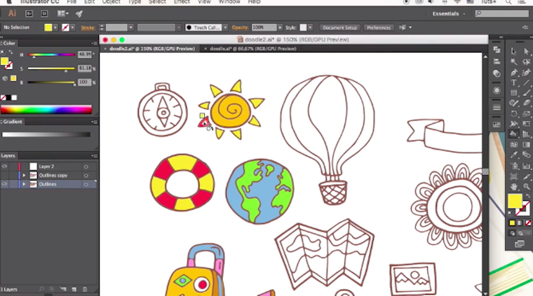 How to Create Vector Art from Doodles
