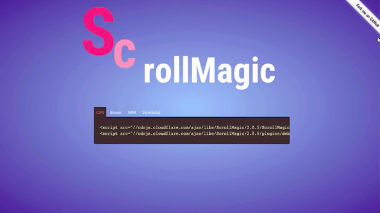 Getting Started with ScrollMagic