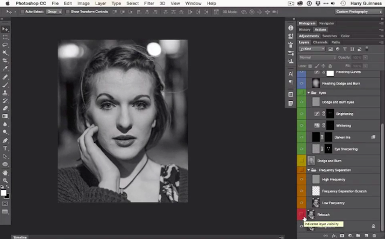 Give Your Digital Images a Black and White Film Look