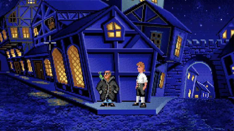 The Secret of Monkey Island a 2D point’n’click adventure games