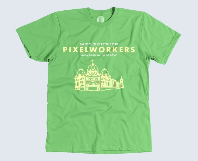 United Pixelworkers Home Town Tees