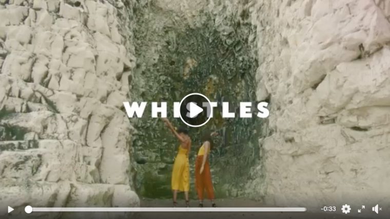 Whistles' facebook cover image