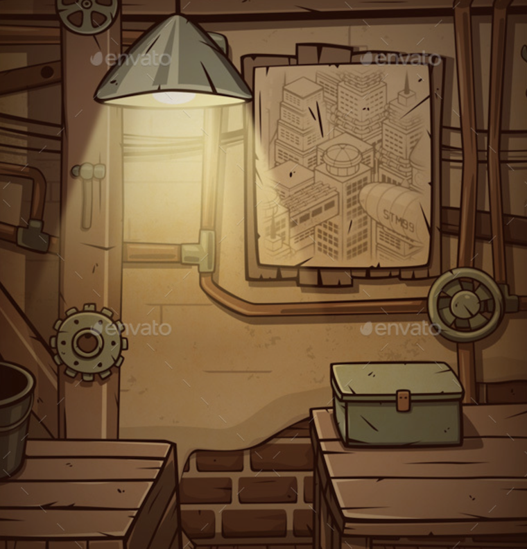 Workshop illustration background