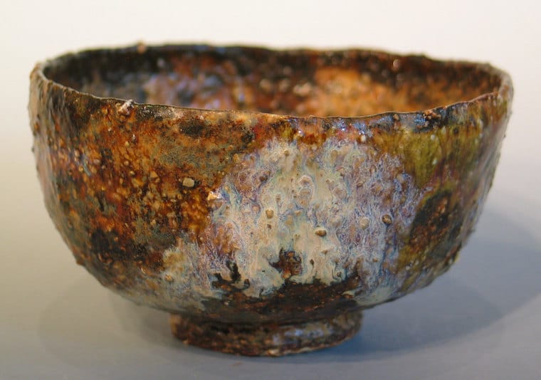 brown Japanese bowl