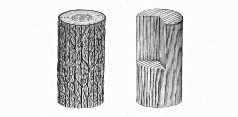 texture pencil drawing
