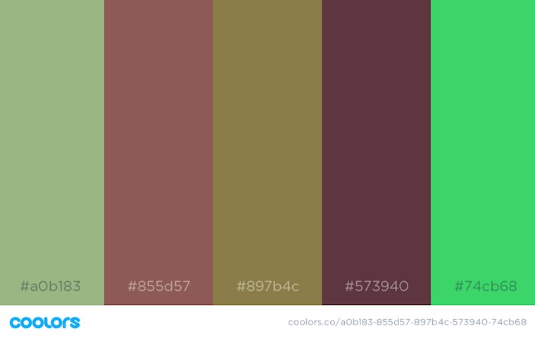 Color code for Christmas Vibes Flyer file on Envato Elements