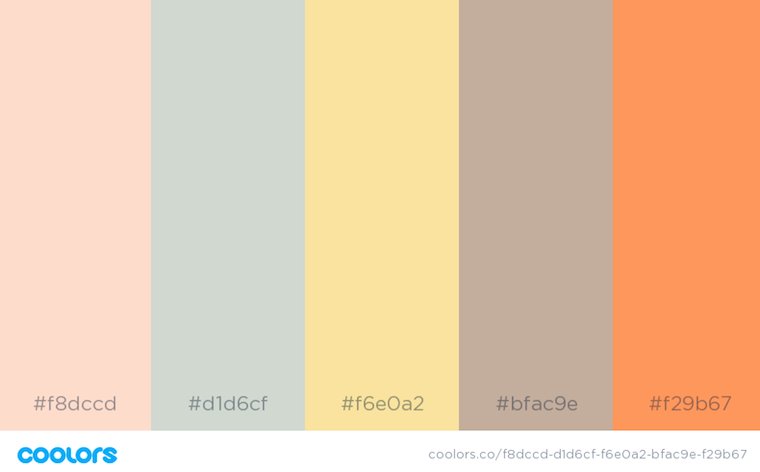 Color code for Cute Lady Christmas in Wreath file on Envato Elements