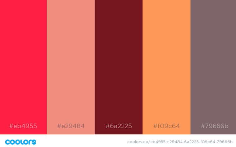 Color code for Girl holding christmas gifts file on Envato Elements
