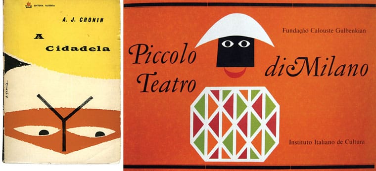 A Cidadela cover by Antonio Garcia (left) and Piccolo Teatro di Milano, 1967 (right)