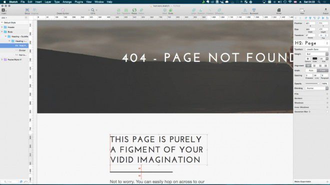 Smart guides in Sketch