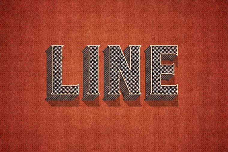 Grunge Retro Text Effect in Adobe Photoshop
