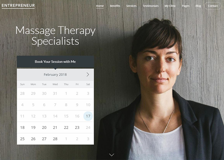 Entrepreneur - Booking for Small Businesses by Themovation