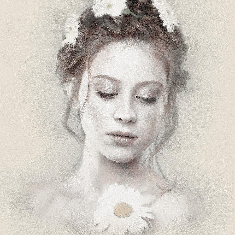 Real Pencil Photoshop Action by AB-Designer