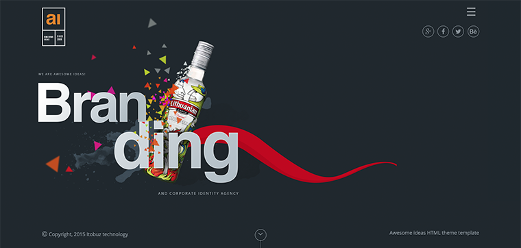 Awesome Ideas HTML Template Preview
