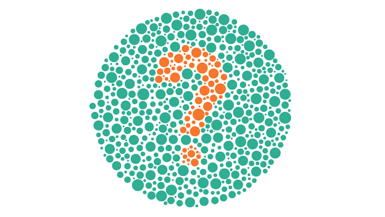 Designing for color-blind people
