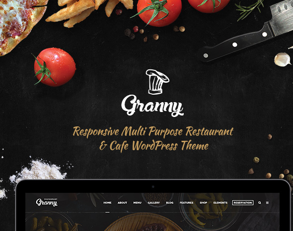 Restaurant Granny - Elegant Restaurant & Cafe WordPress Theme by 7oroof