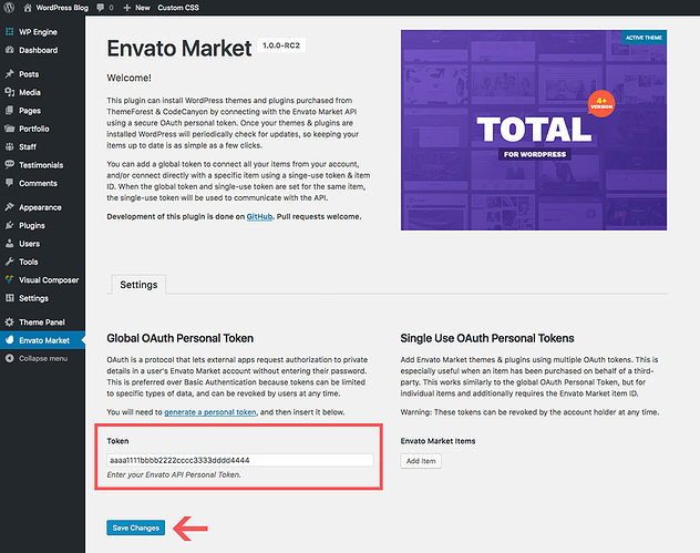 Envato Market on WordPress
