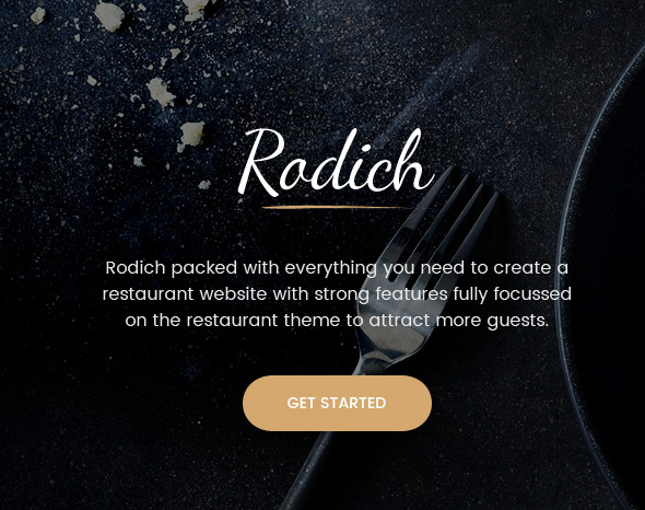 Rodich - A Restaurant WordPress Theme by VictorThemes