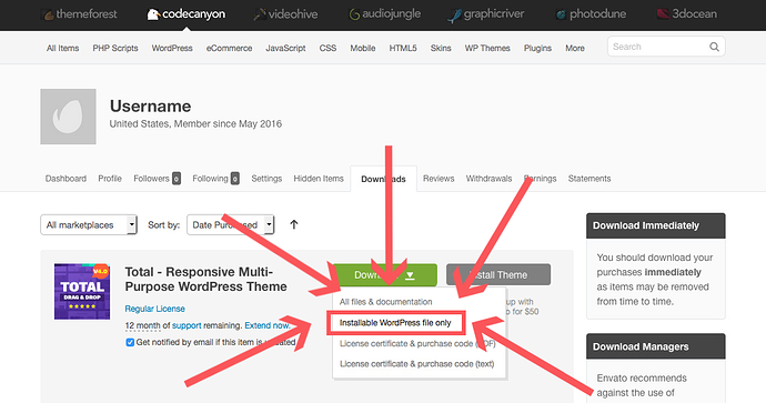 Stylesheet Is Missing on Themeforest