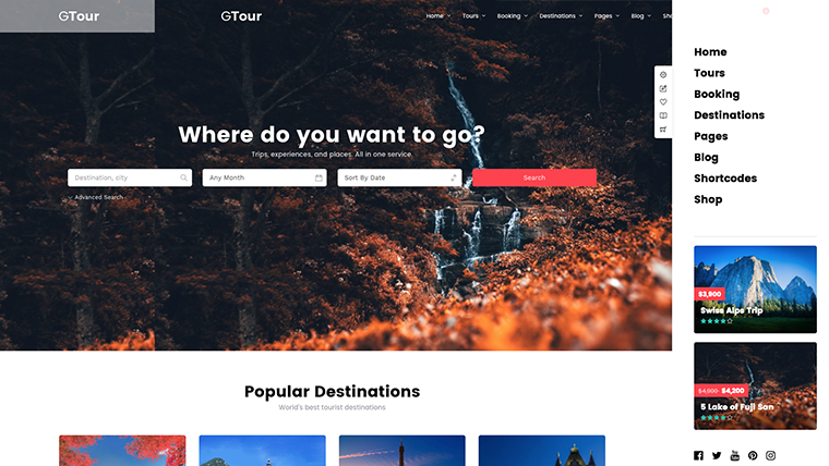 Grand Tour | Tour Travel WordPress for Travel and Tour by ThemeGoods
