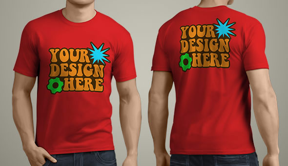 T-Shirt Mockups (3500×3000px, 300dpi, PSD)