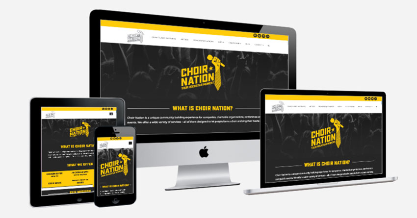 Choir Nation Branding by Ali Taylor