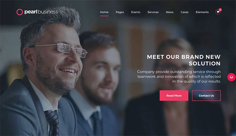 Pearl - Corporate Business WordPress Theme