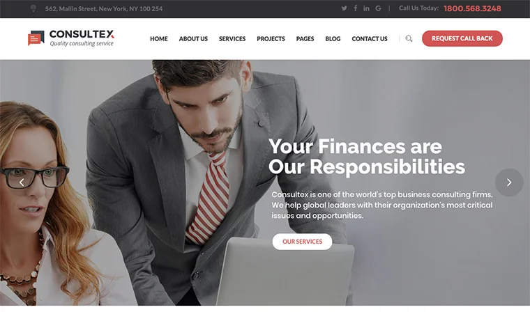 Consultex - Business Consulting WordPress