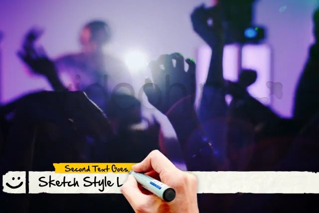 Sketch Style Lower Thirds