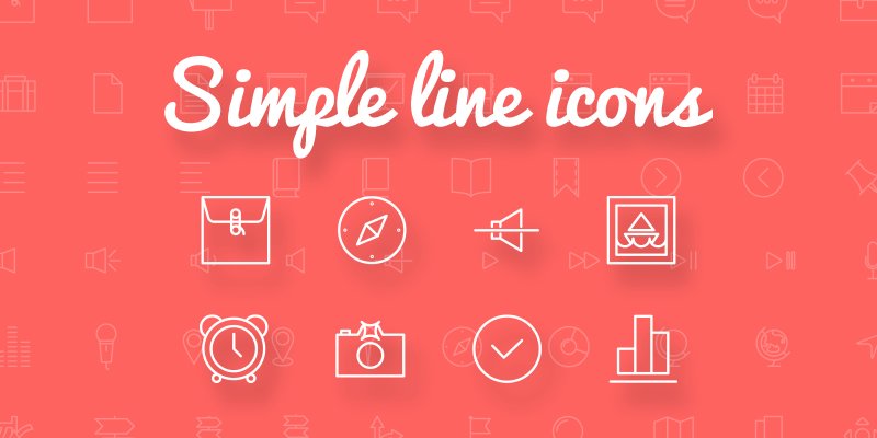 Simple Line Icons